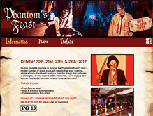 Tablet Screenshot of phantomsfeastkc.com